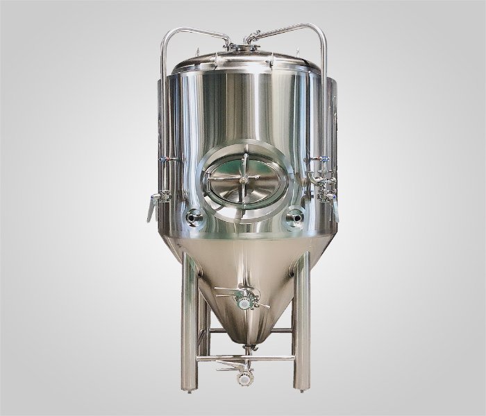 1000 liters stainless steel double wall cone beer ferme